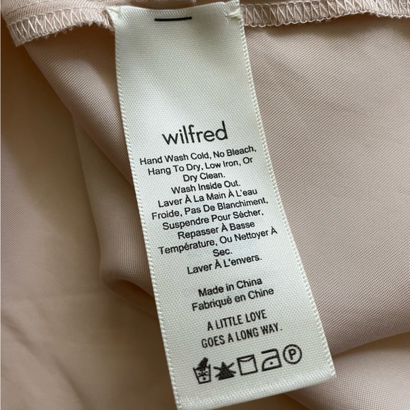 Aritzia Wilfred Mille Dress in Rose Quartz - Picture 8 of 14